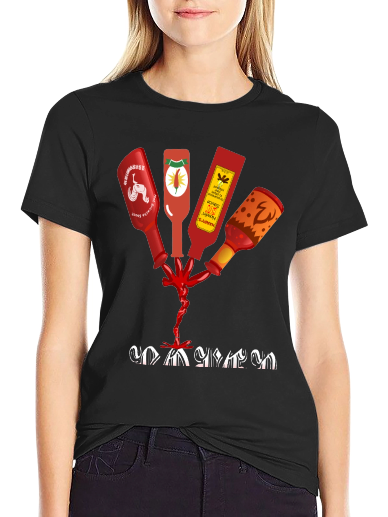 Spicy Sauce T-Shirt - Hot Sauce Graphic Tee