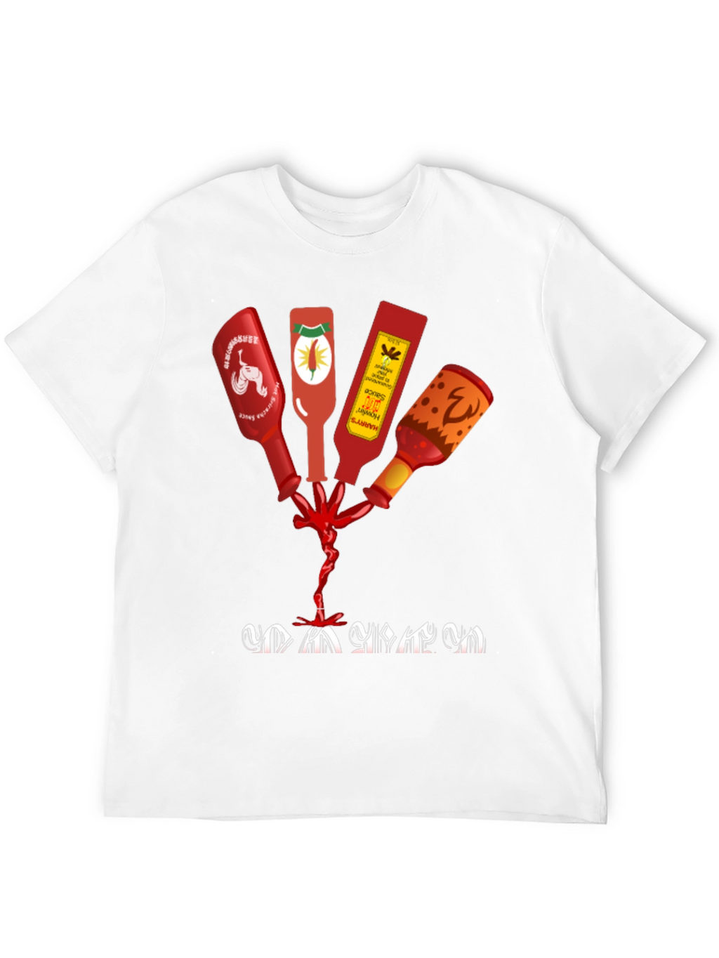 Spicy Sauce T-Shirt - Hot Sauce Graphic Tee