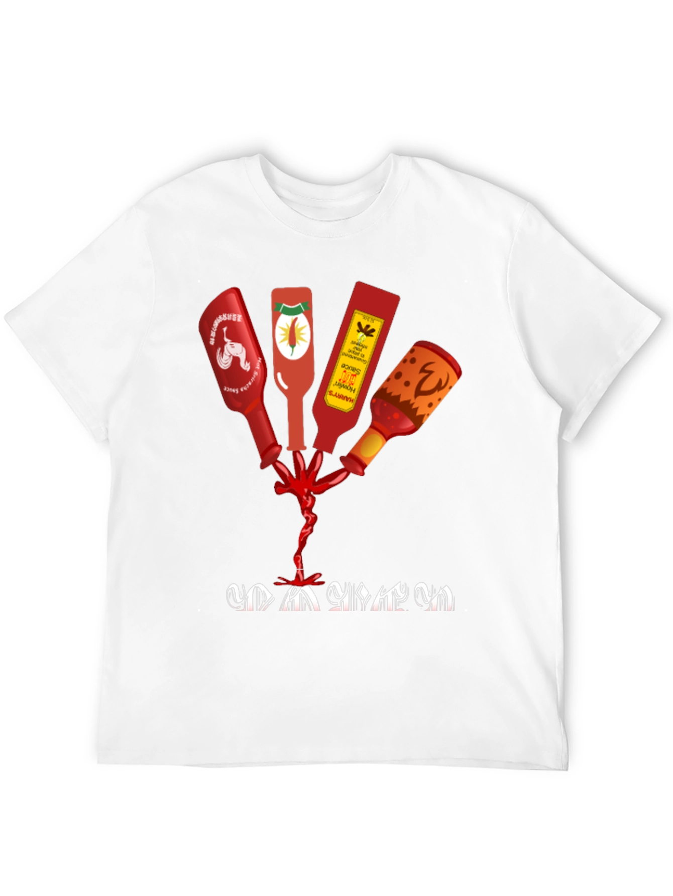 Spicy Sauce T-Shirt - Hot Sauce Graphic Tee