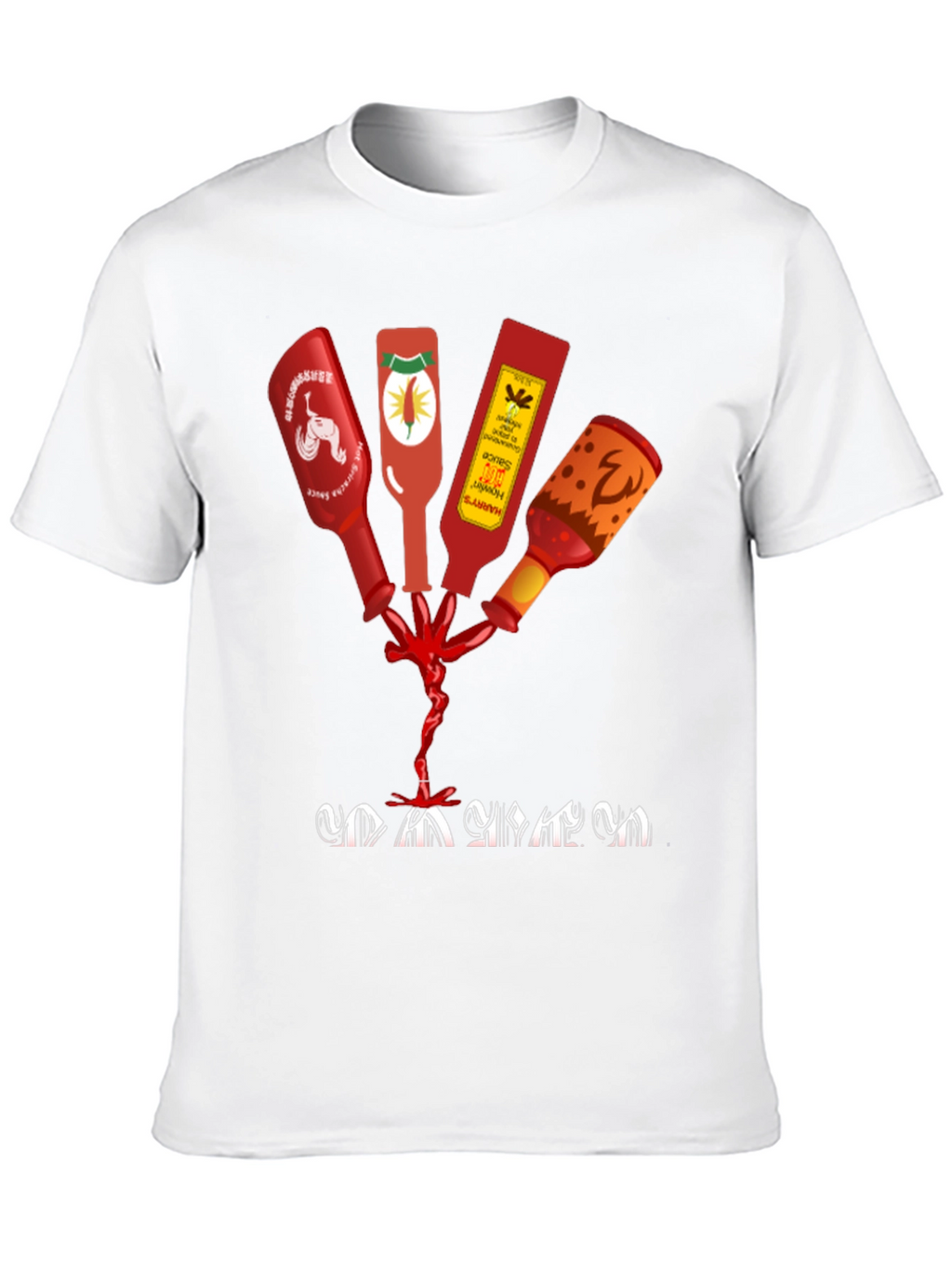 Spicy Sauce T-Shirt - Hot Sauce Graphic Tee