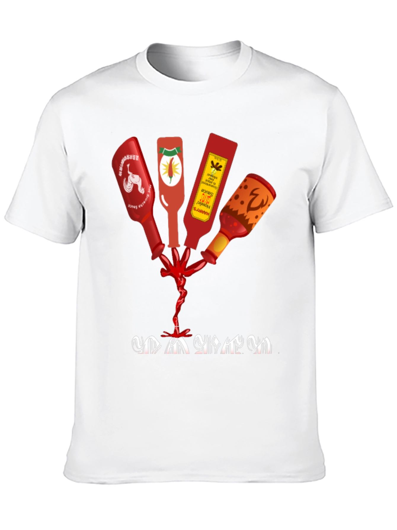 Spicy Sauce T-Shirt - Hot Sauce Graphic Tee