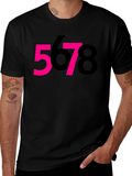 5678 Dance T-Shirt - Black Cotton Tee