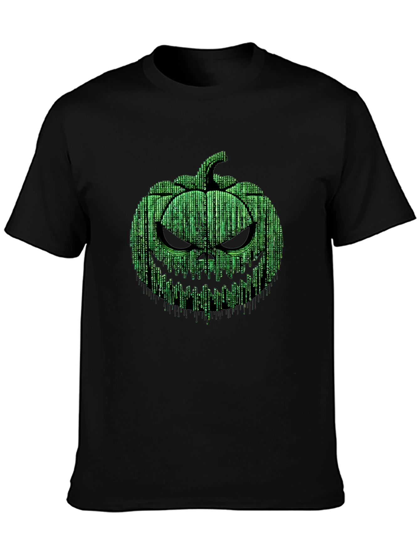 Halloween Matrix Pumpkin T-Shirt
