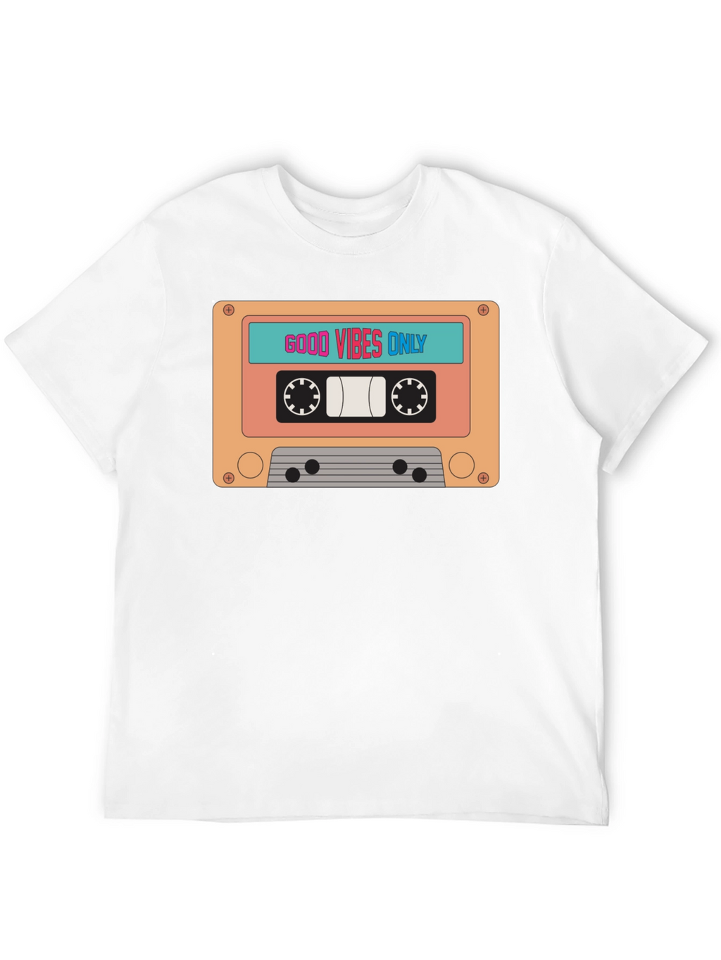 Retro Cassette Tape Graphic Tee