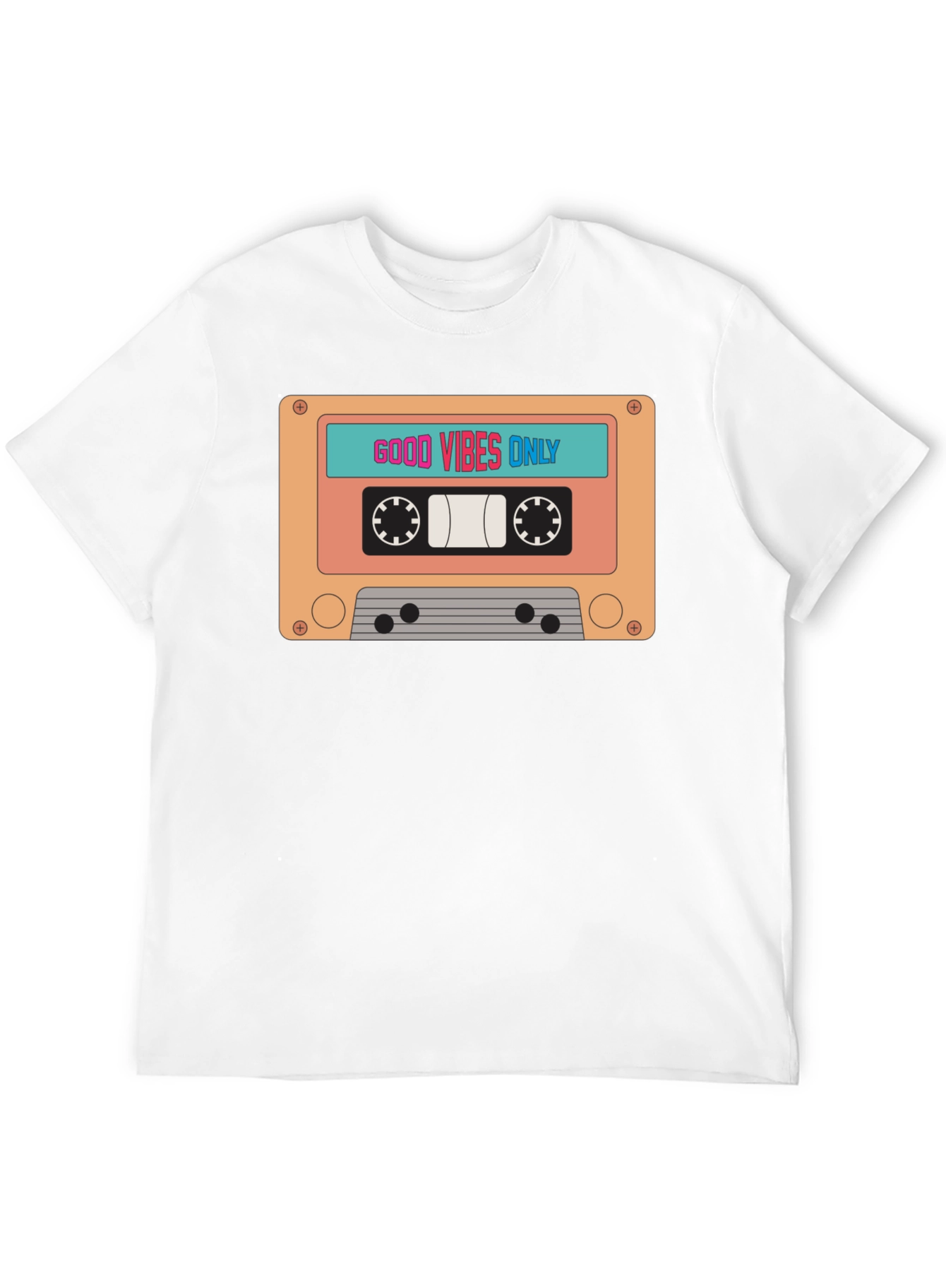 Retro Cassette Tape Graphic Tee