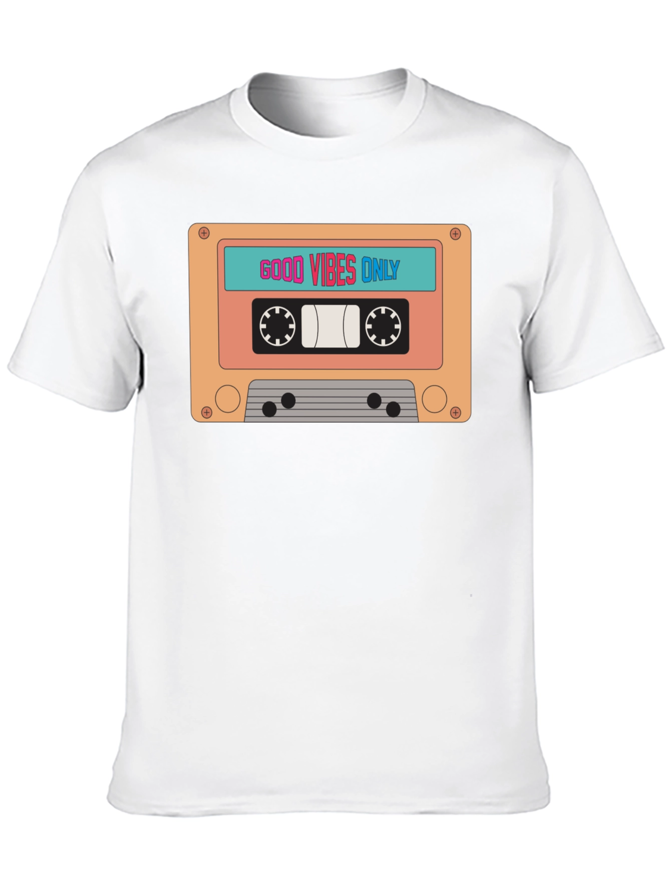 Retro Cassette Tape Graphic Tee