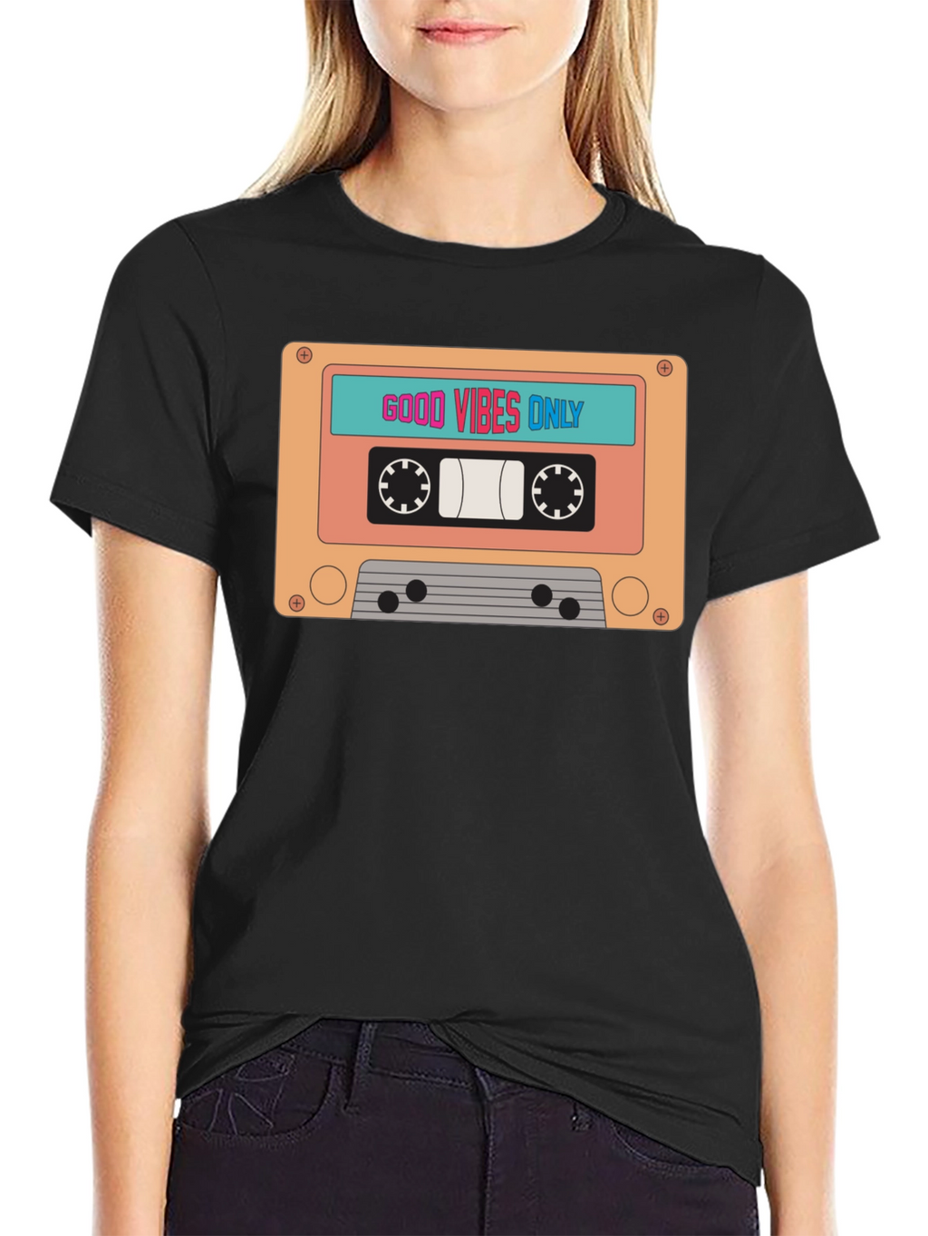 Retro Cassette Tape Graphic Tee