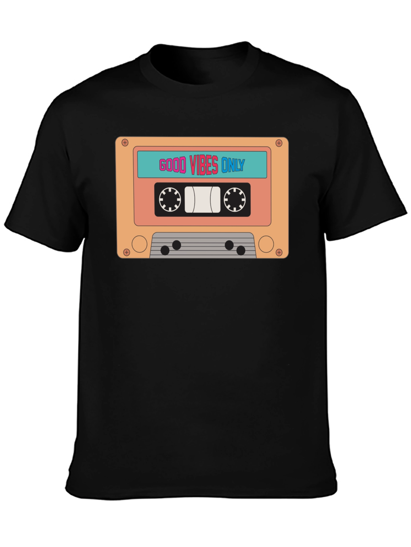 Retro Cassette Tape Graphic Tee
