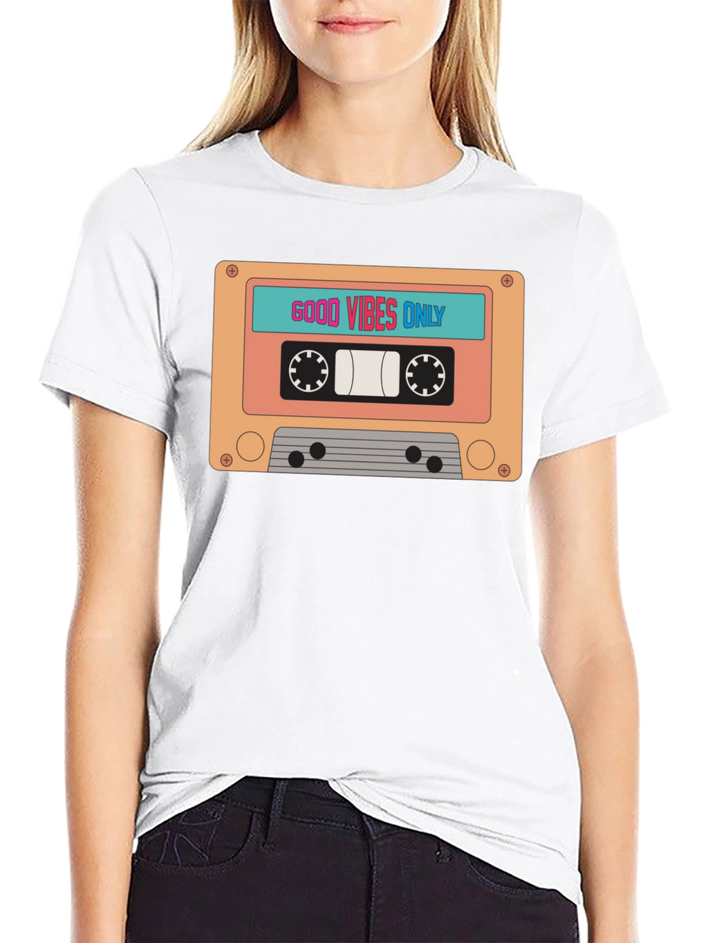 Retro Cassette Tape Graphic Tee