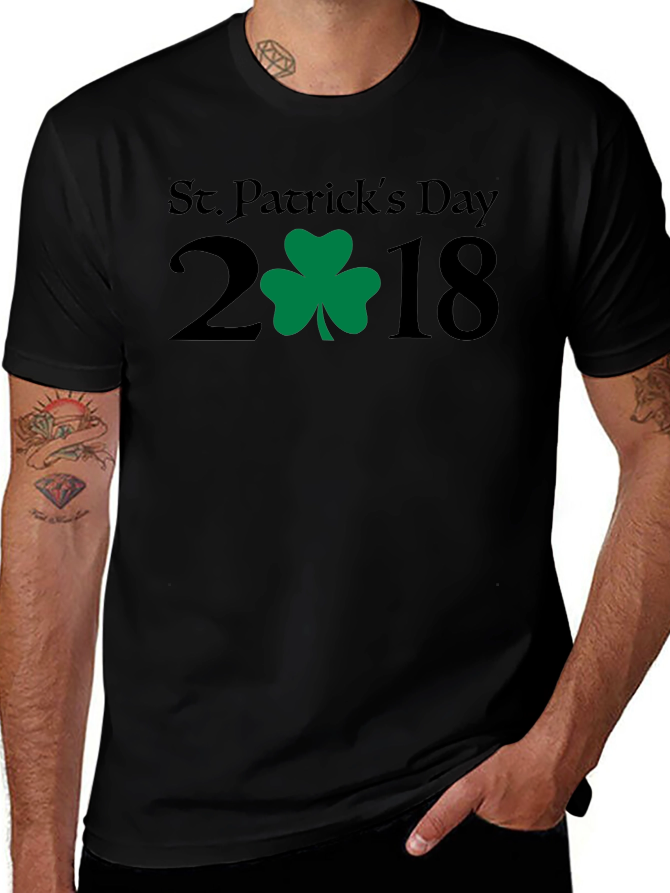 St. Patricks Day 2018 Clover T-Shirt