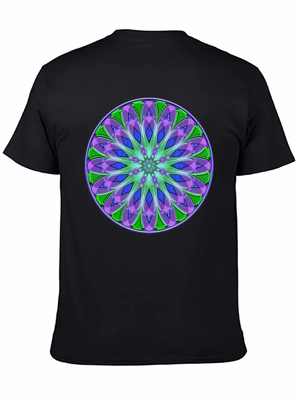 Mandala Graphic Black T-Shirt