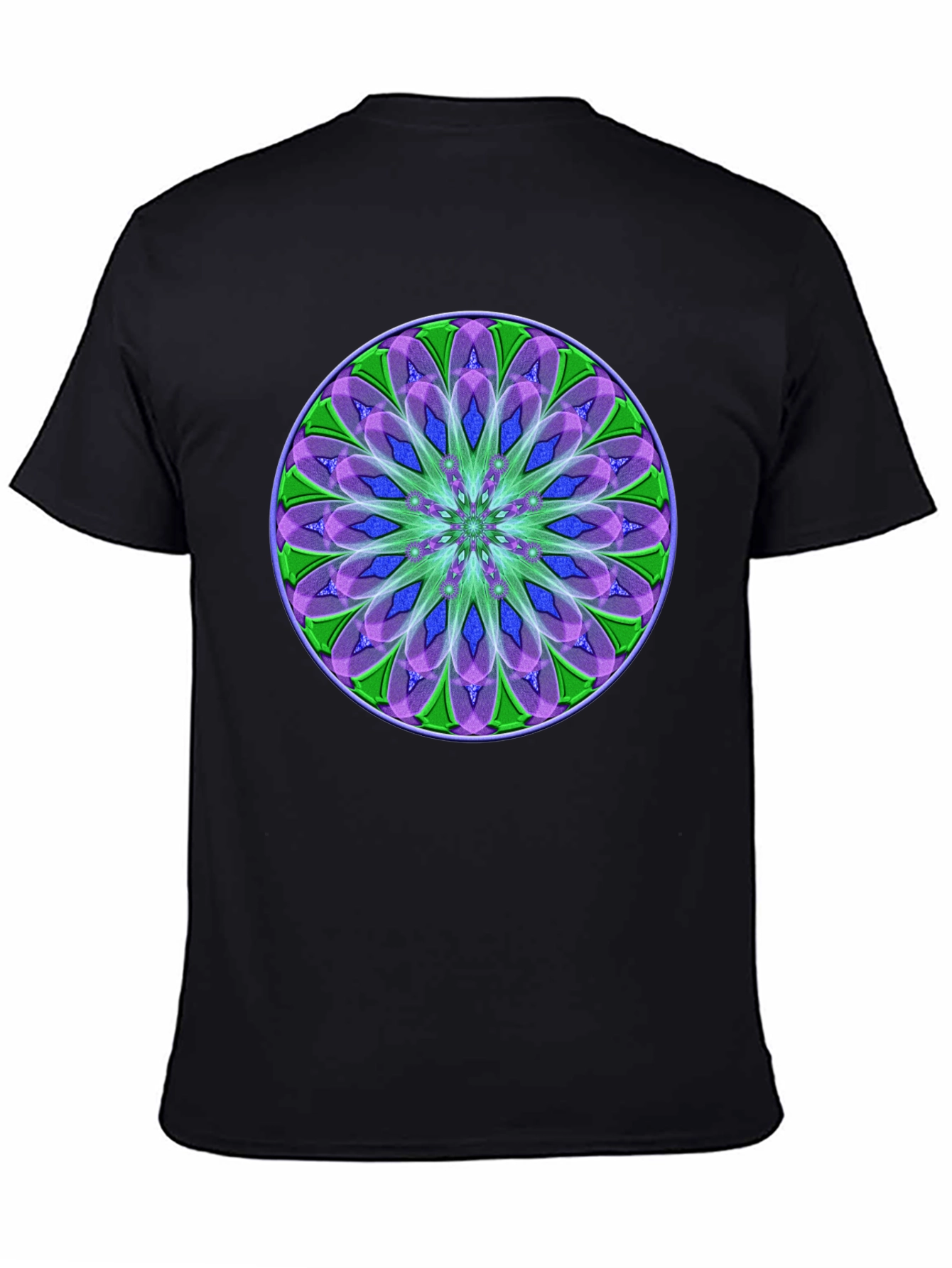 Mandala Graphic Black T-Shirt