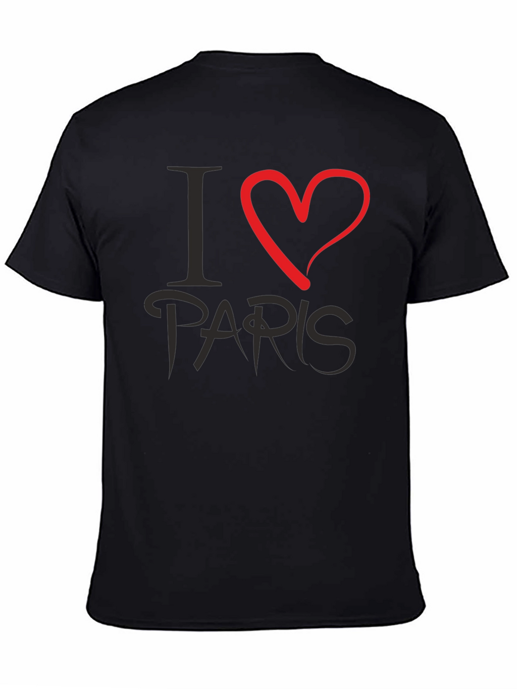 I Love Paris Graphic Tee - Stylish Casual Wear