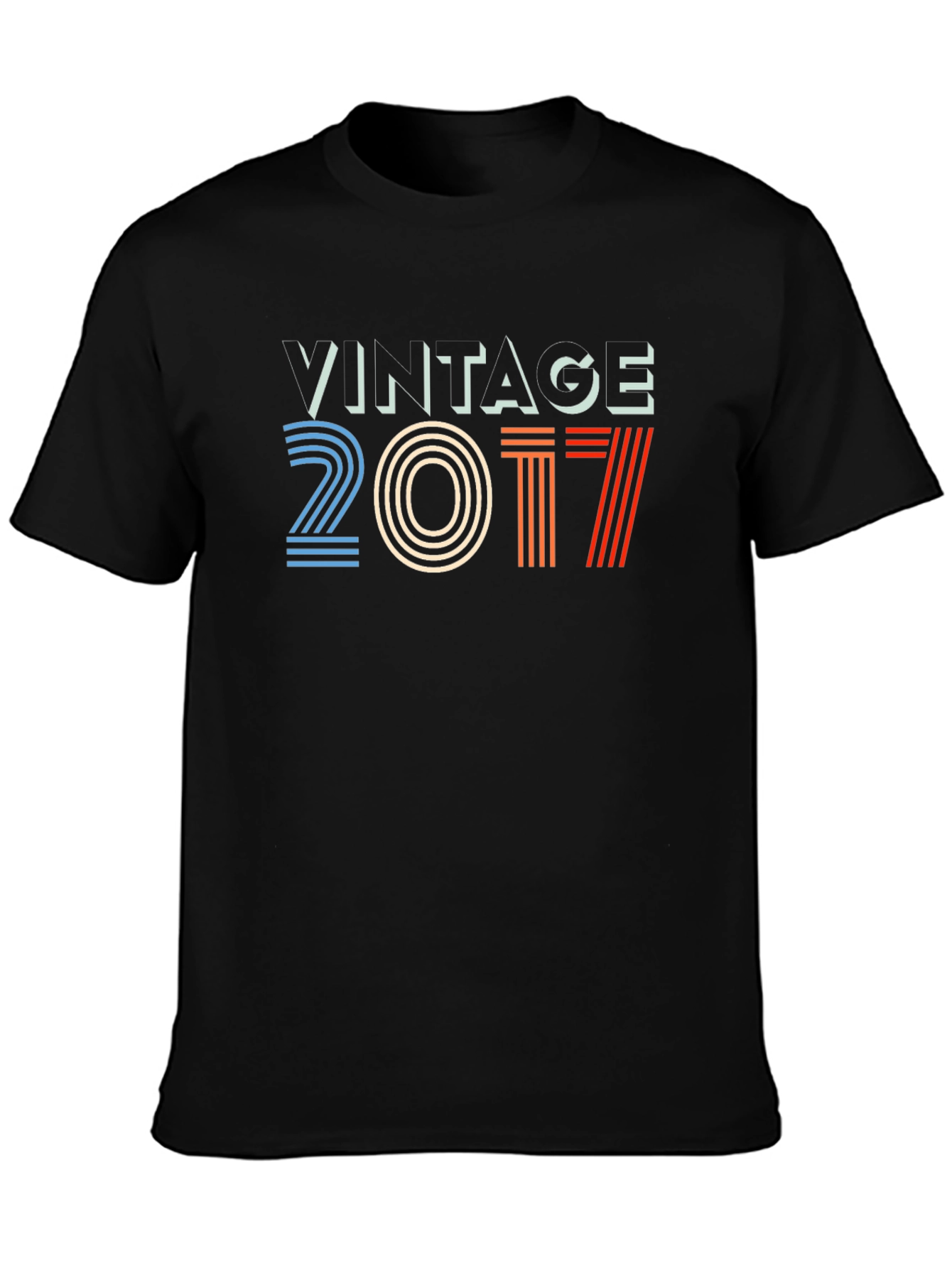 Vintage 2017 Graphic T-Shirt