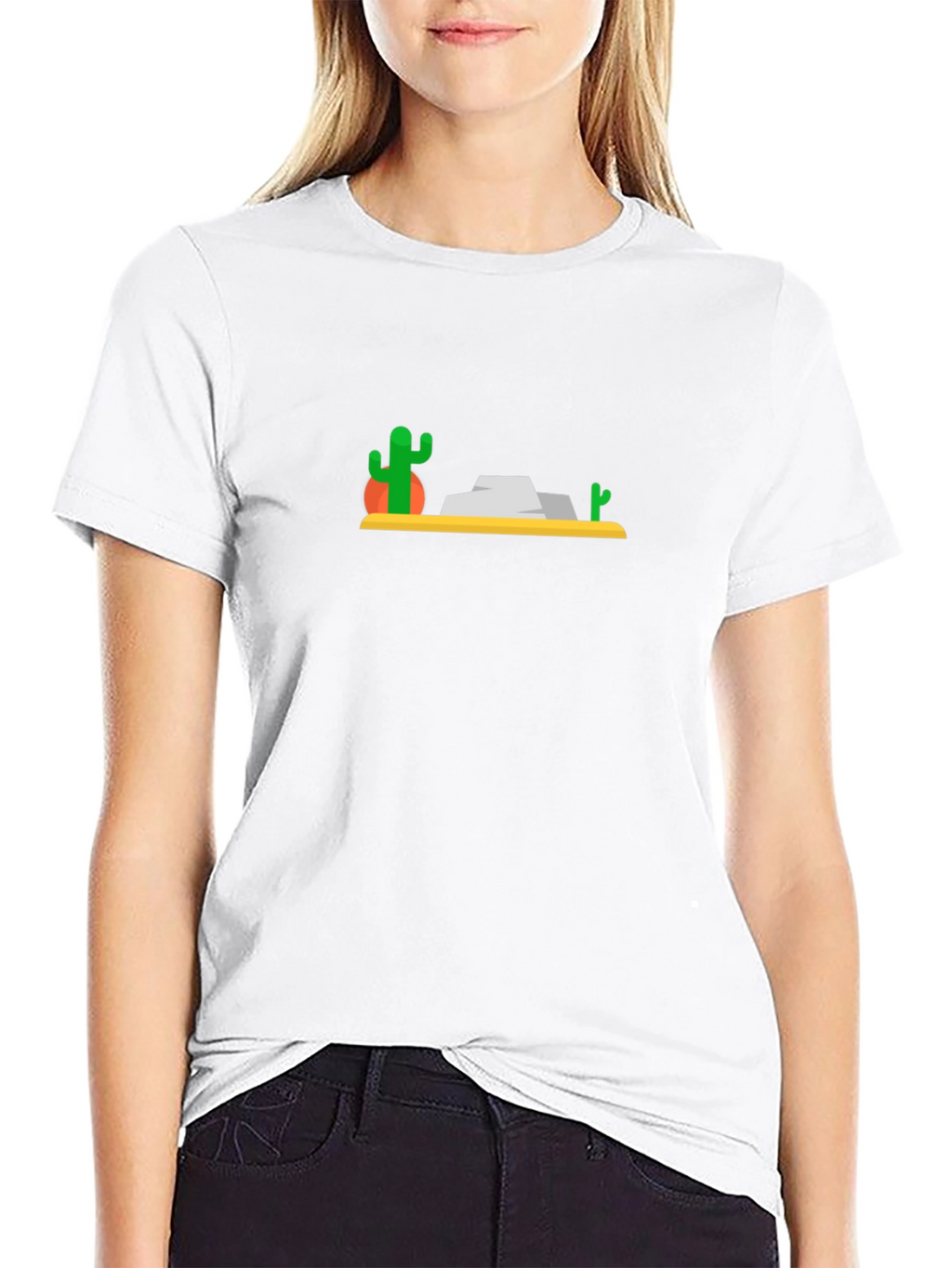 Desert Scene Graphic T-Shirt