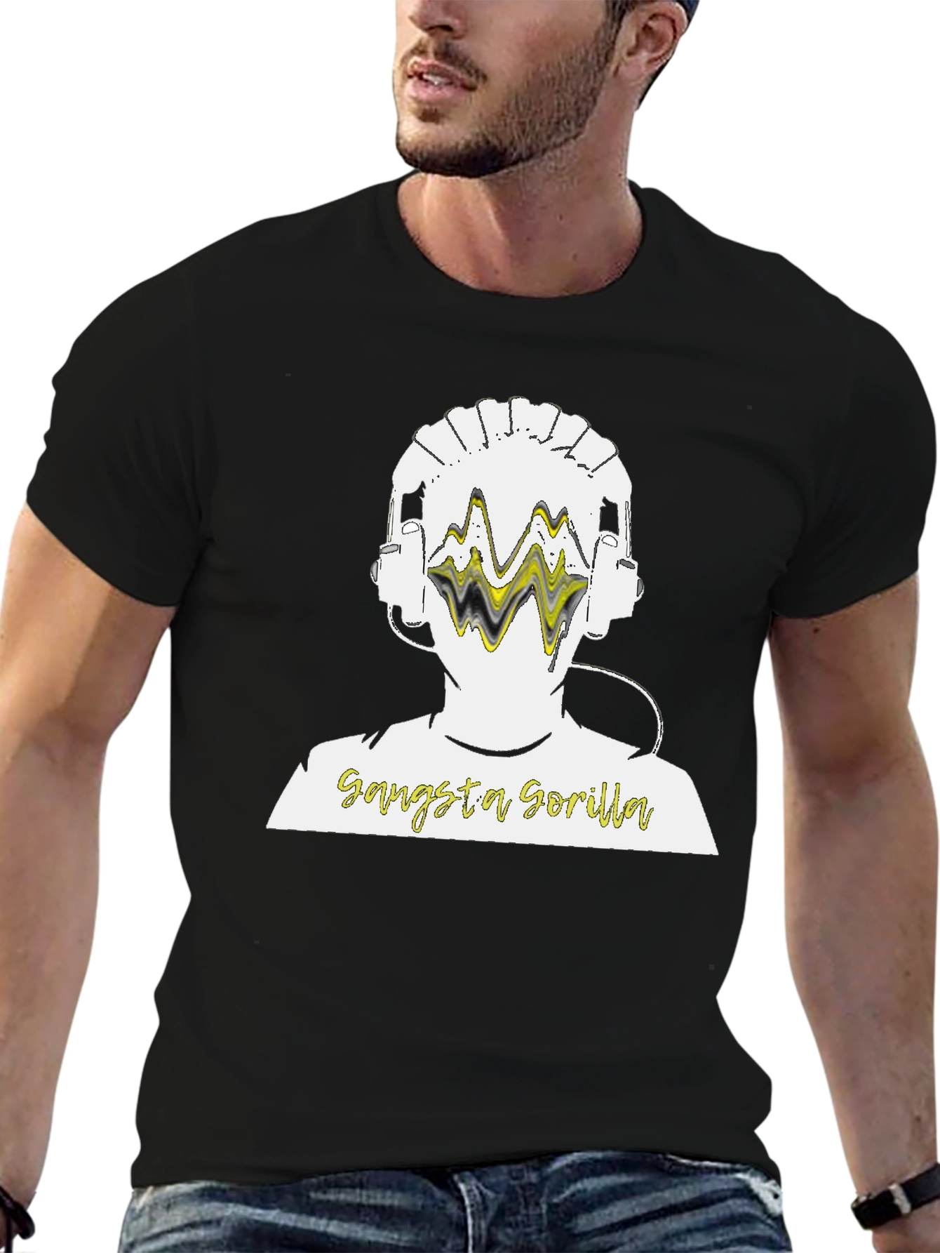 Gangsta Gorilla Graphic T-Shirt