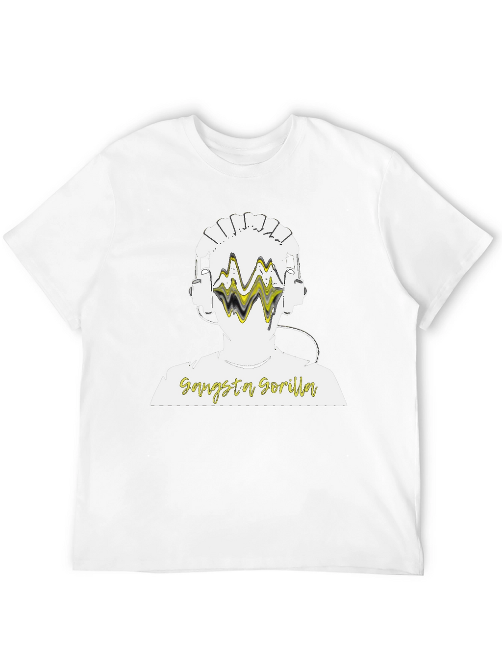 Gangsta Gorilla Graphic T-Shirt