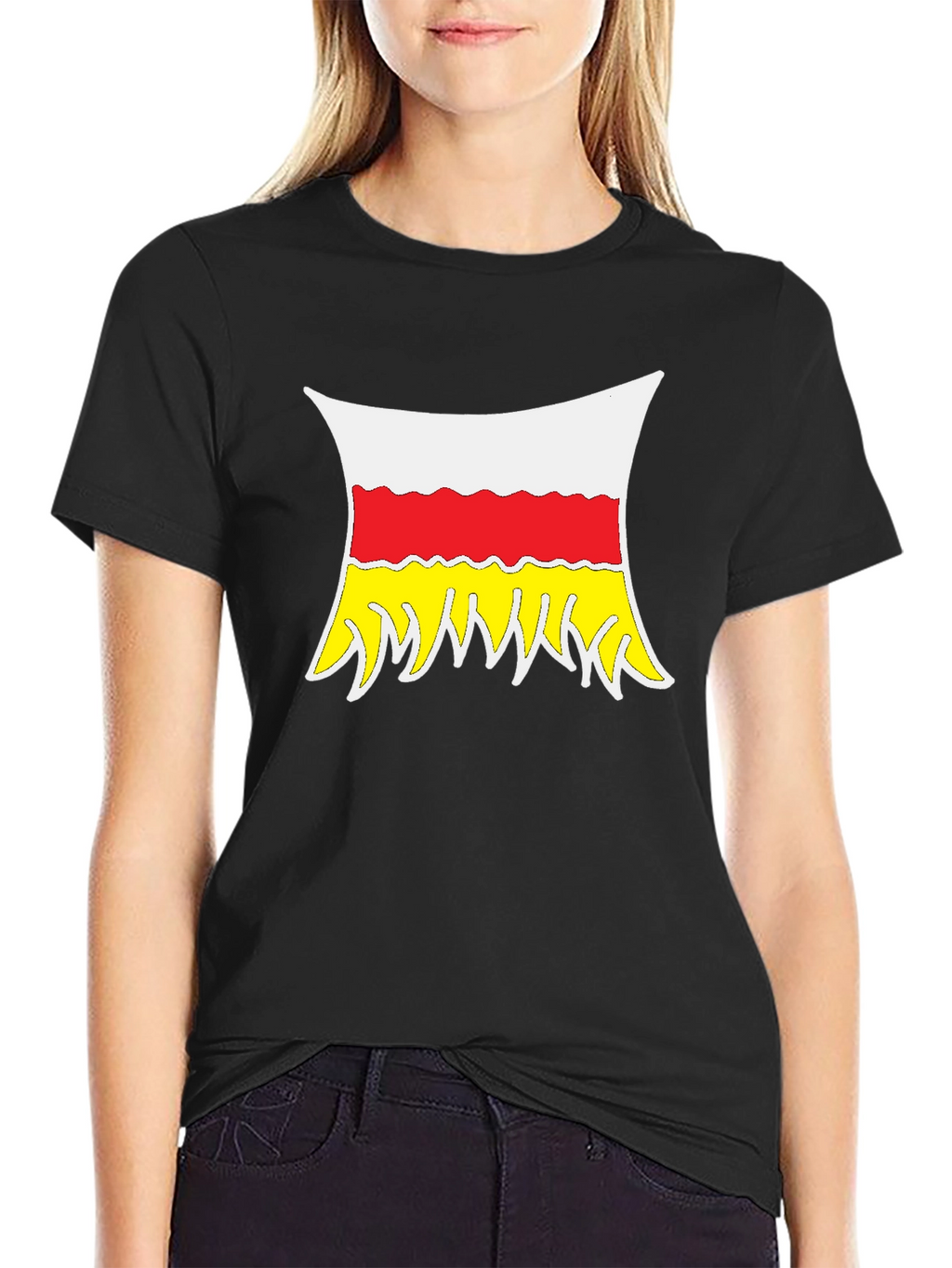 Ossetian Flag Graphic T-Shirt