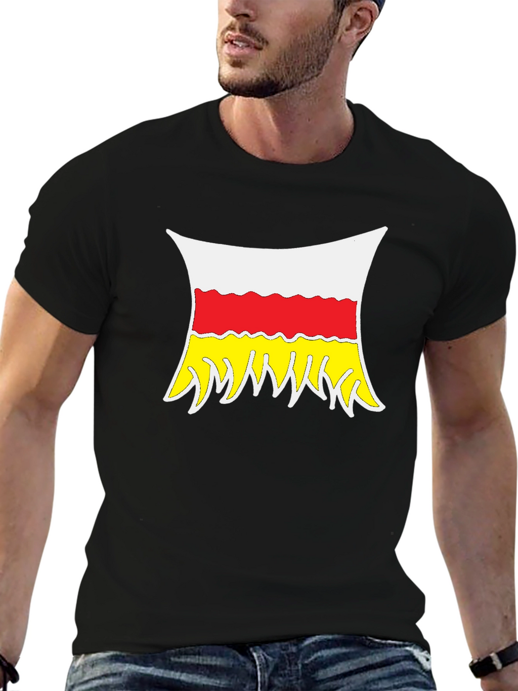 Ossetian Flag Graphic T-Shirt