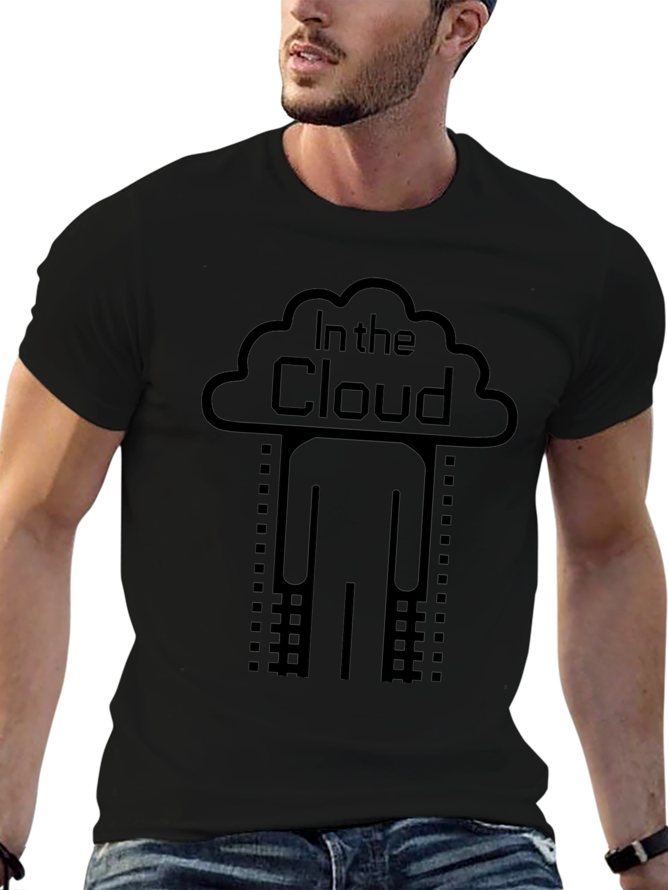 In The Cloud Graphic T-Shirt Menswear