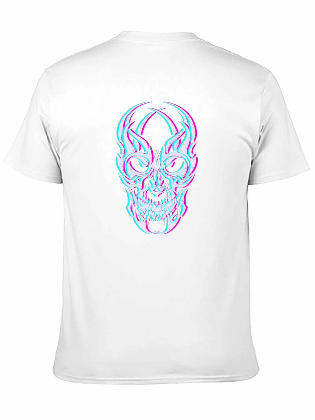 Skull Illusion Black T-Shirt
