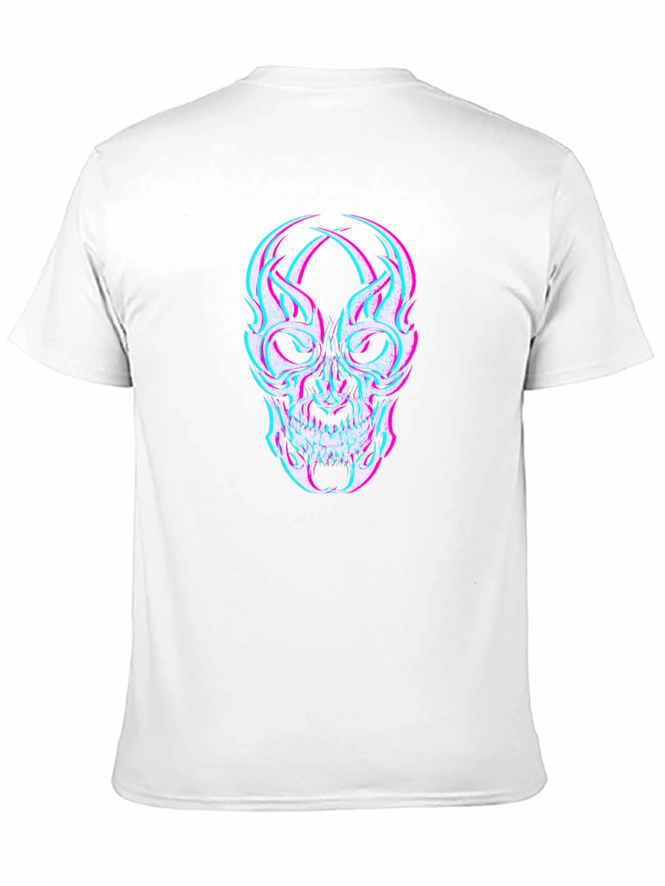 Skull Illusion Black T-Shirt