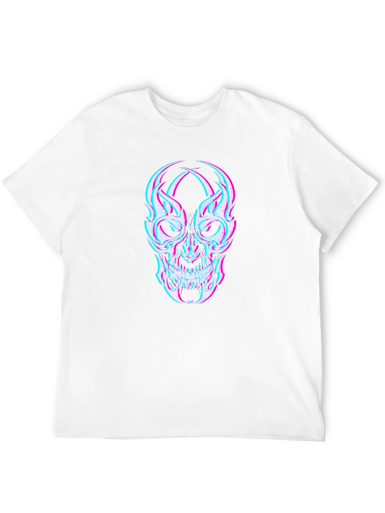 Skull Illusion Black T-Shirt