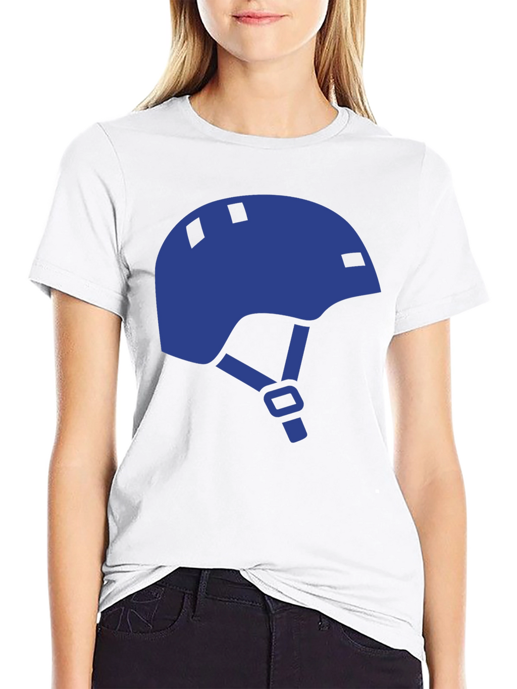 Helmet Graphic Tee - Black Casual Shirt