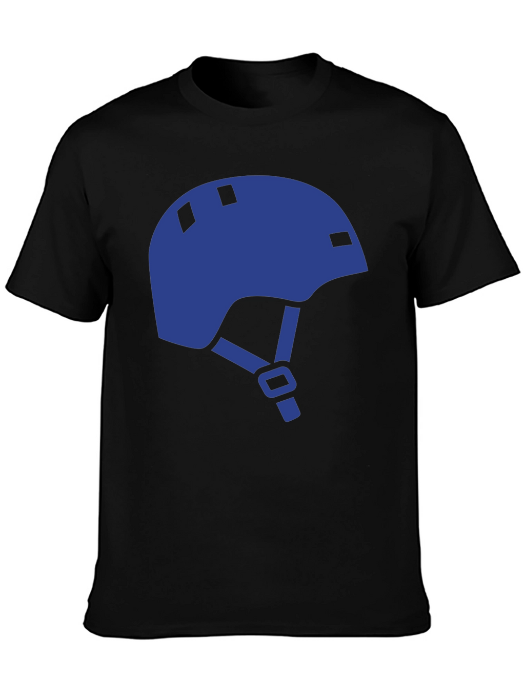 Helmet Graphic Tee - Black Casual Shirt