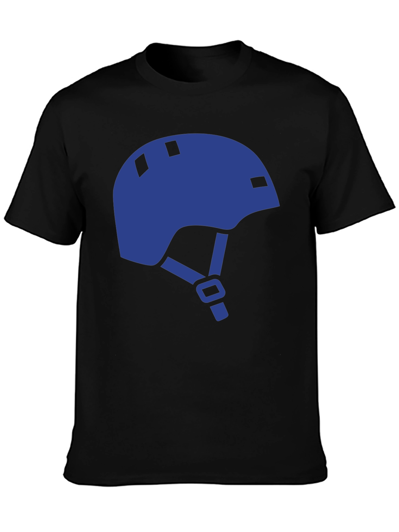 Helmet Graphic Tee - Black Casual Shirt