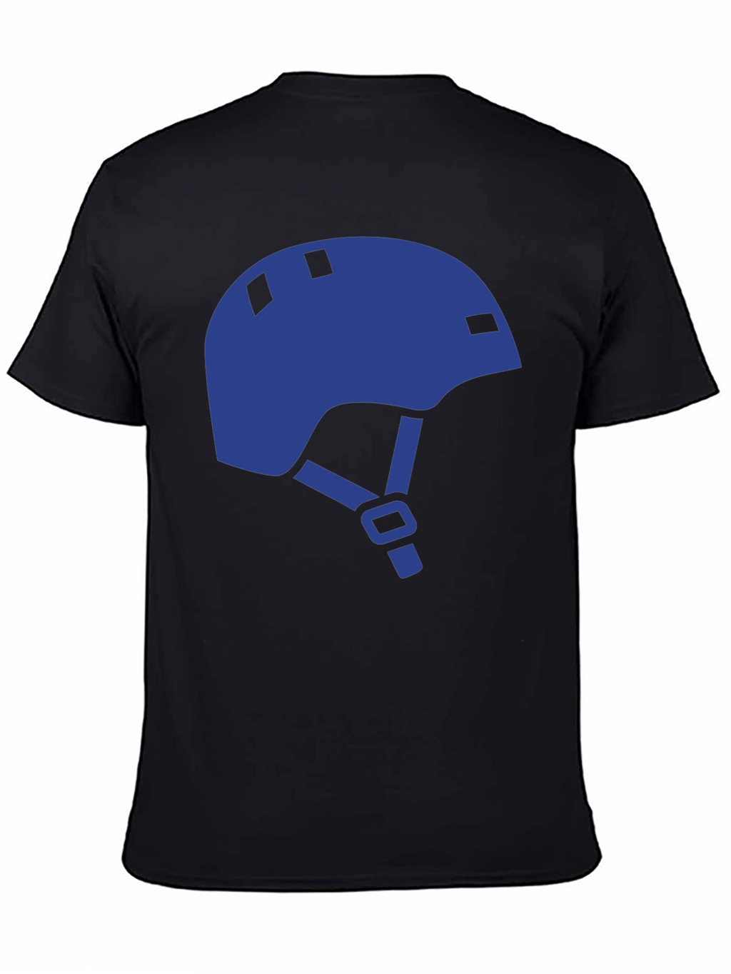 Helmet Graphic Tee - Black Casual Shirt