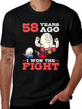 Funny 58 Years Ago I Won The Fight T-Shirt