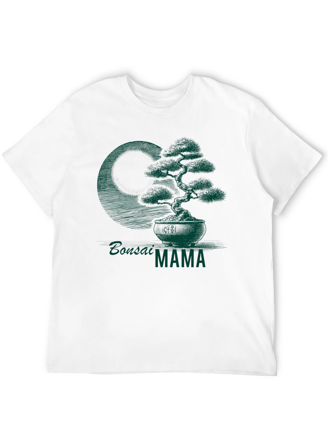 Bonsai Mama Graphic Tee - Stylish Plant Lover Shirt
