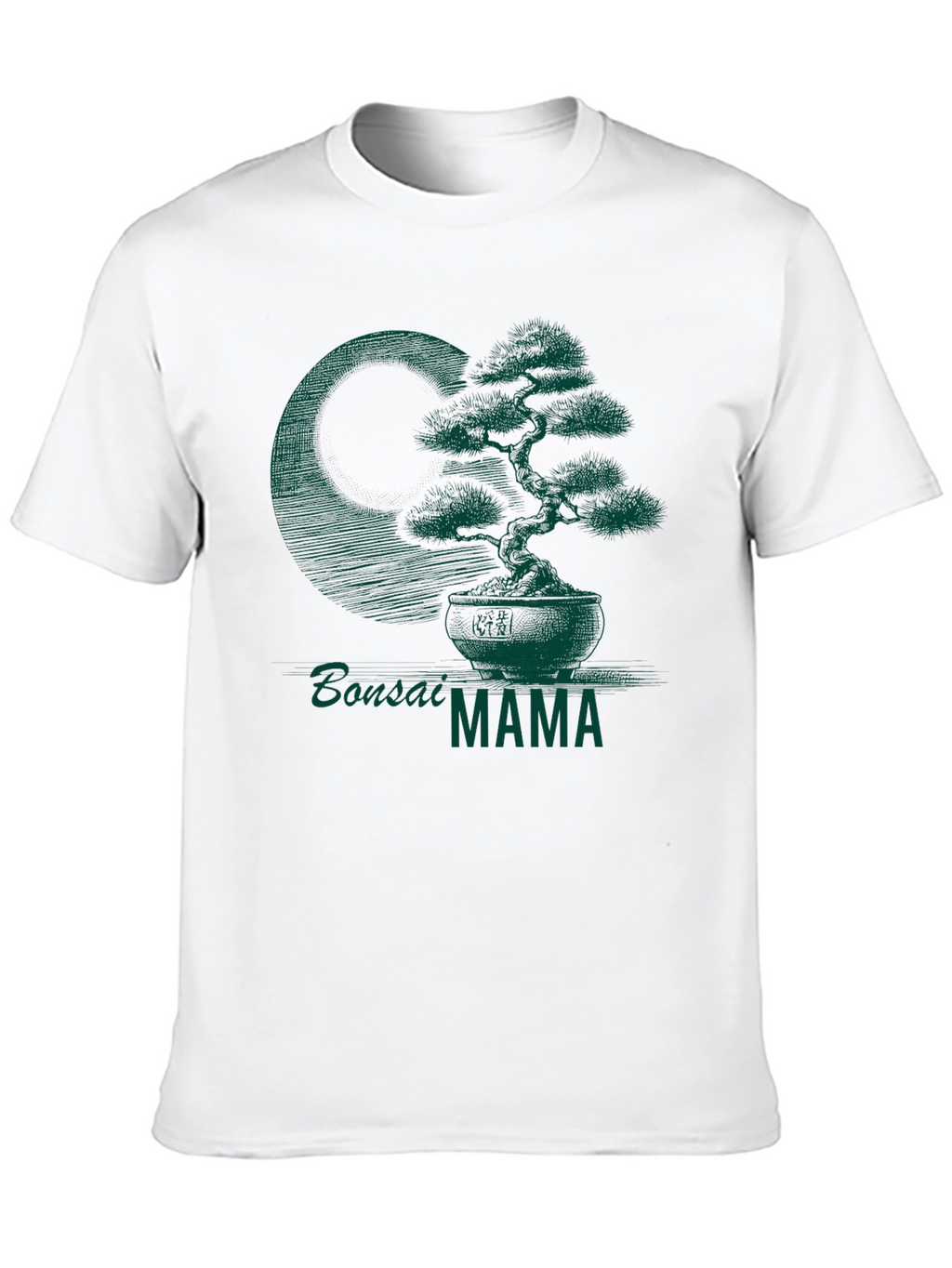 Bonsai Mama Graphic Tee - Stylish Plant Lover Shirt