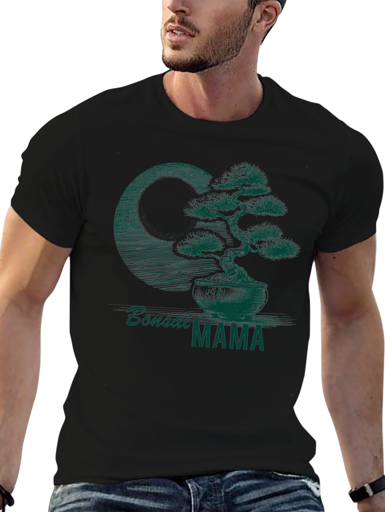 Bonsai Mama Graphic Tee - Stylish Plant Lover Shirt