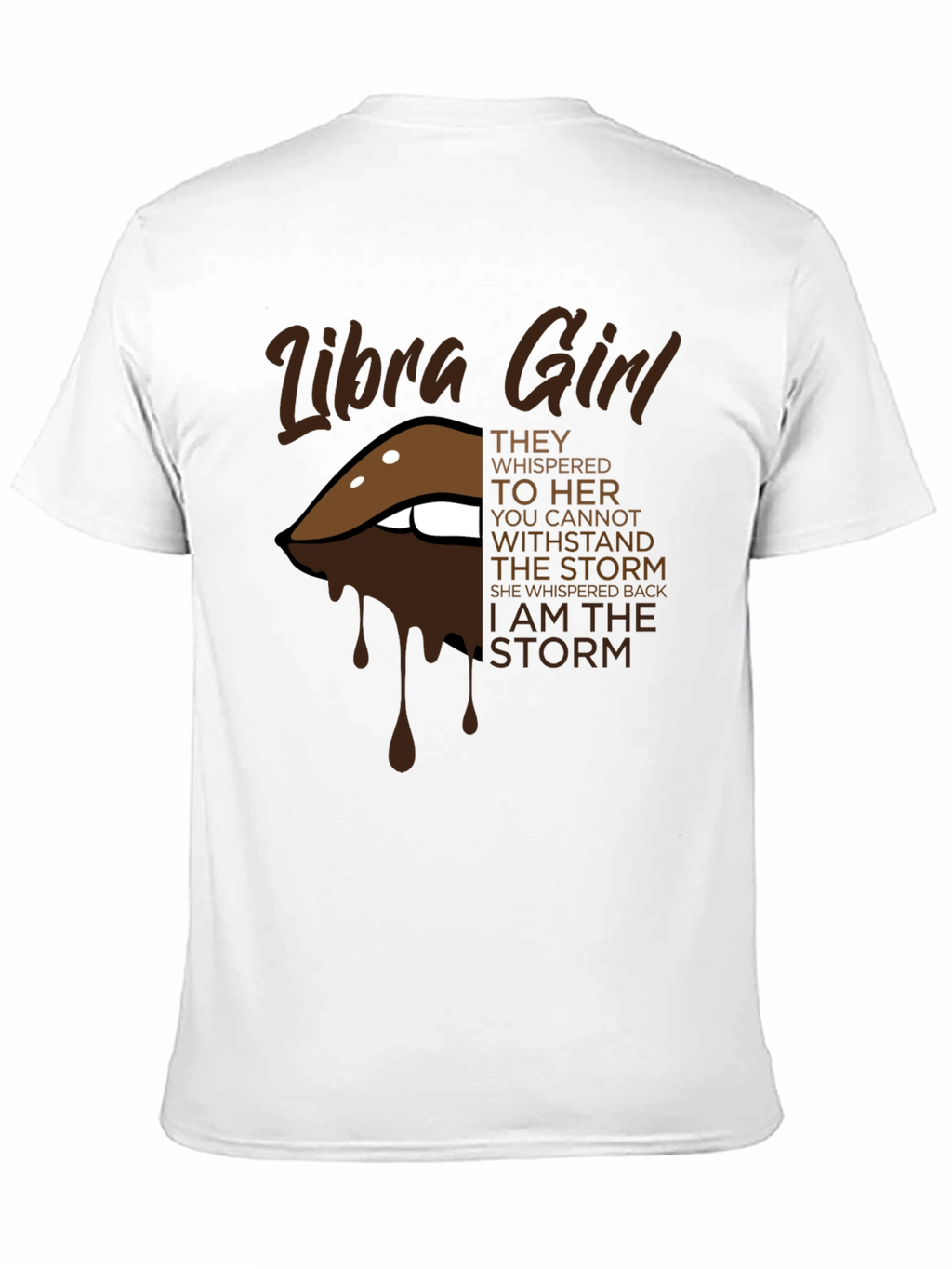 Libra Girl I Am The Storm Graphic T-Shirt