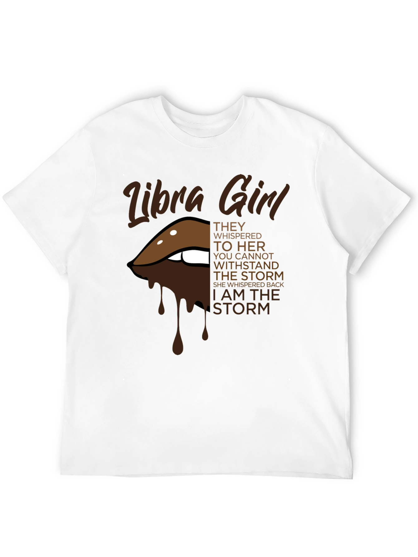 Libra Girl I Am The Storm Graphic T-Shirt