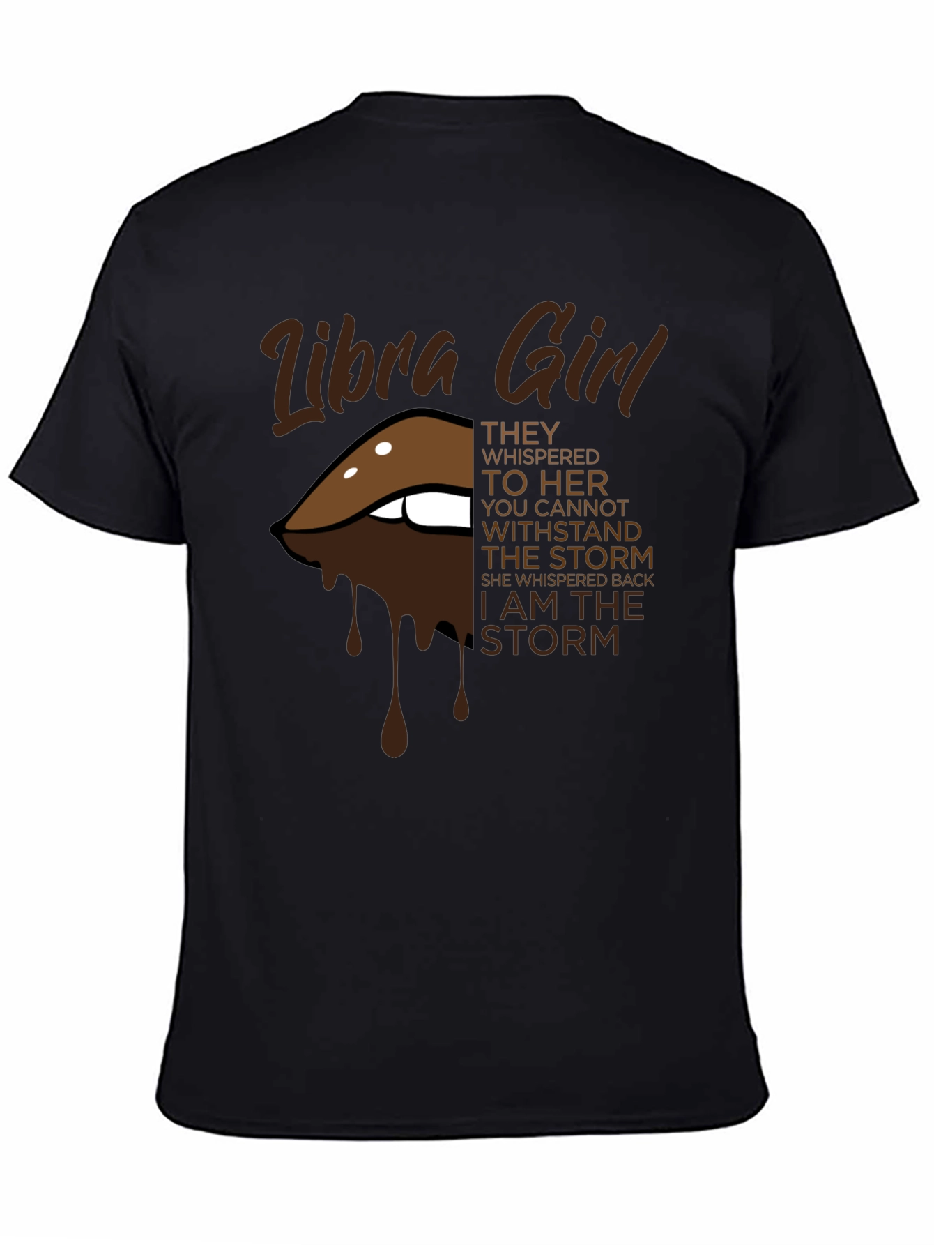 Libra Girl I Am The Storm Graphic T-Shirt