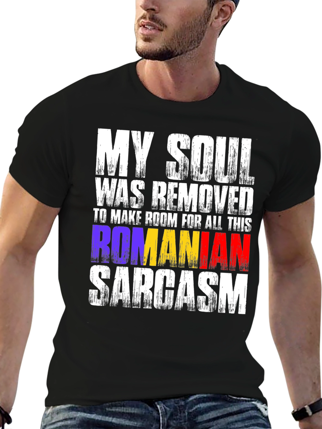 Romanian Sarcasm T-Shirt - Funny Graphic Tee
