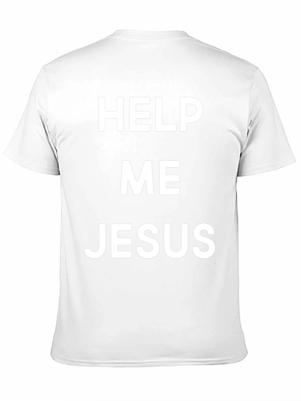 Help Me Jesus Black T-Shirt - Christian Apparel