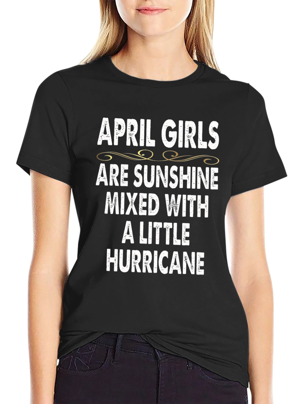 April Girls Sunshine Hurricane T-Shirt