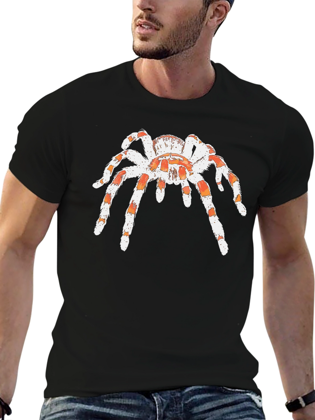 Tarantula Graphic Tee -  Bold Spider Design
