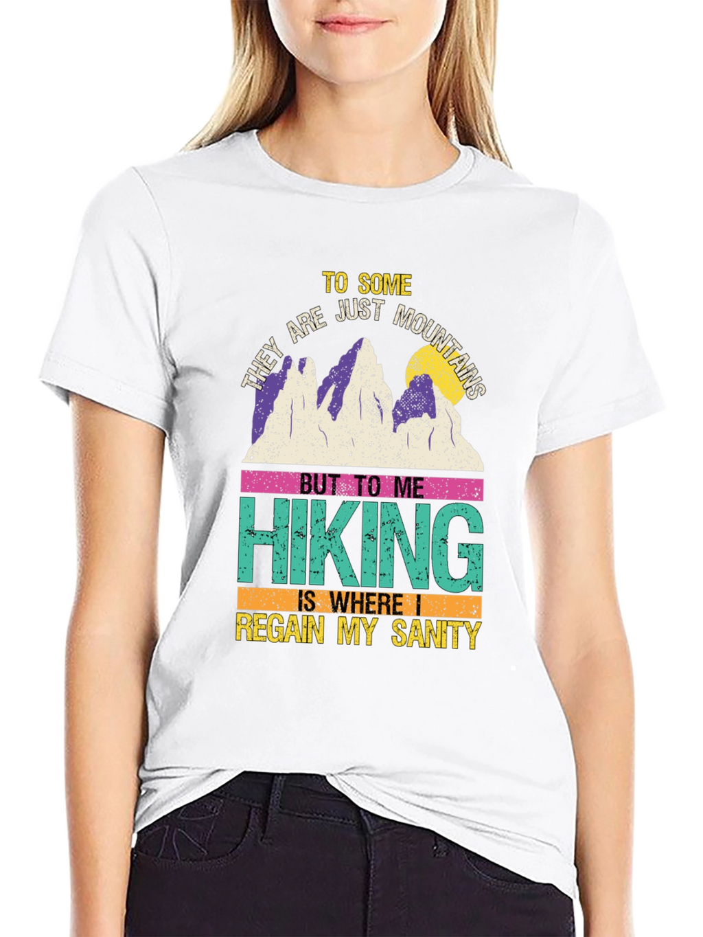 Hiking Sanity T-Shirt: Mountains & Adventure