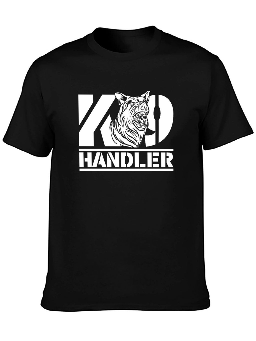 K9 Handler Graphic Tee - Black