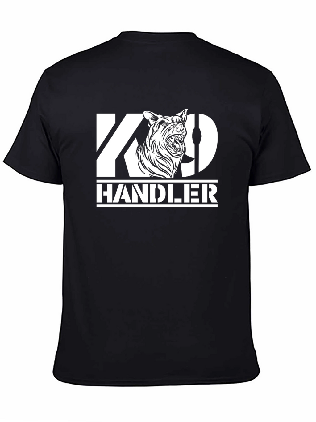 K9 Handler Graphic Tee - Black