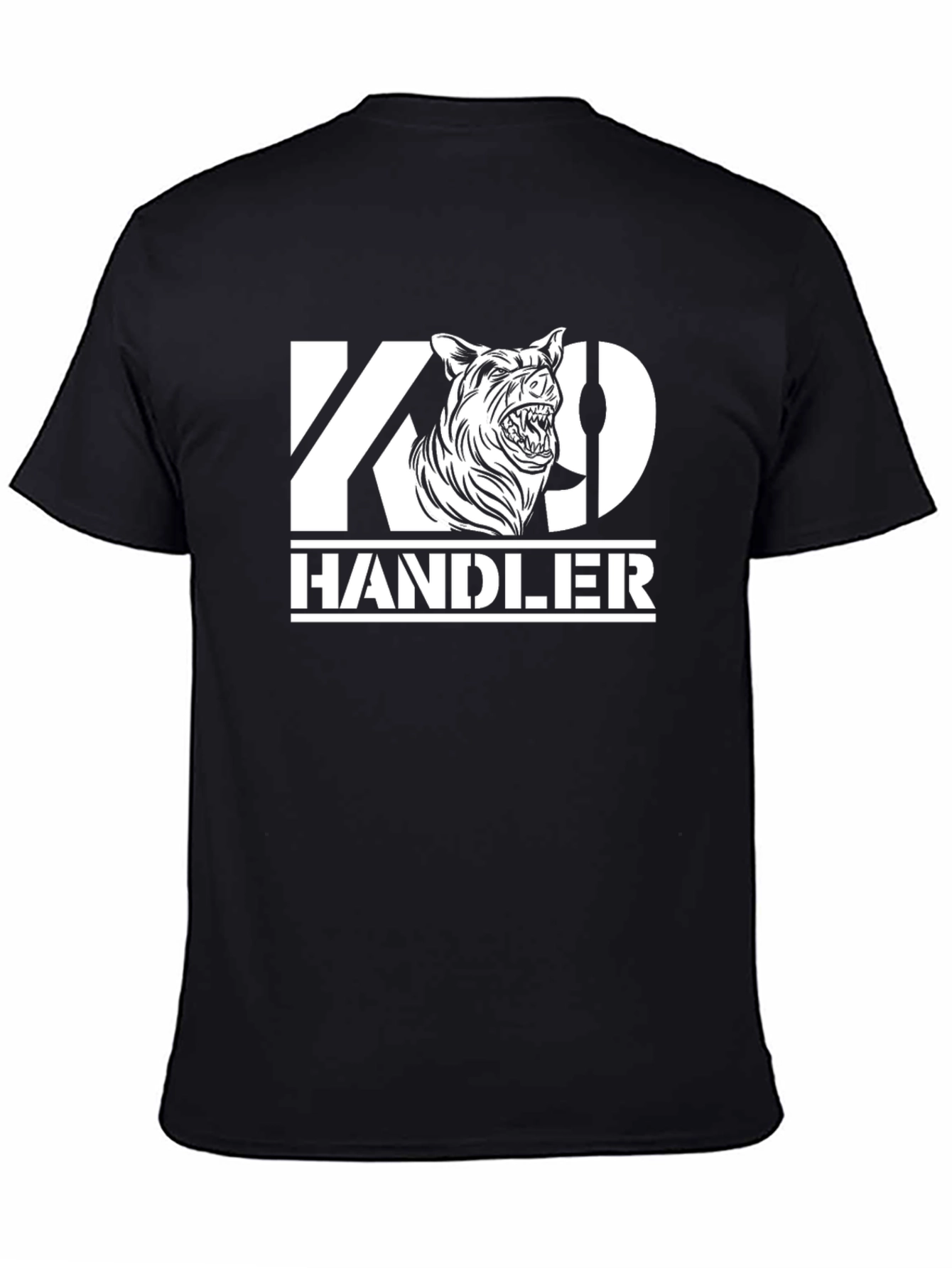 K9 Handler Graphic Tee - Black