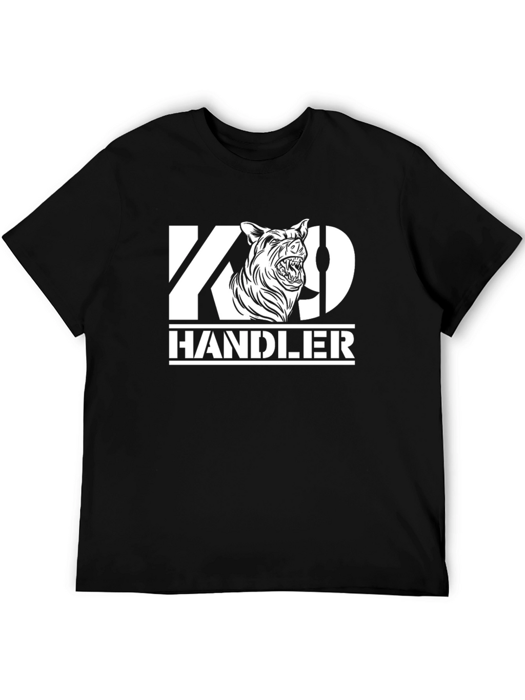 K9 Handler Graphic Tee - Black