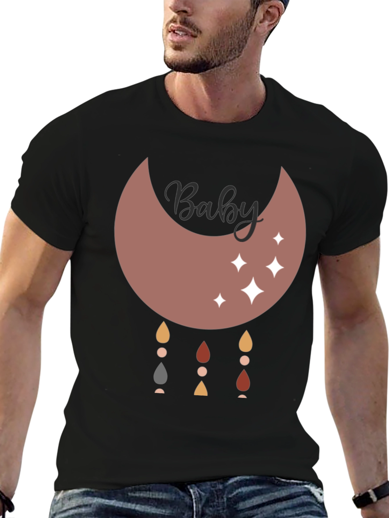 Boho Baby Moon T-Shirt
