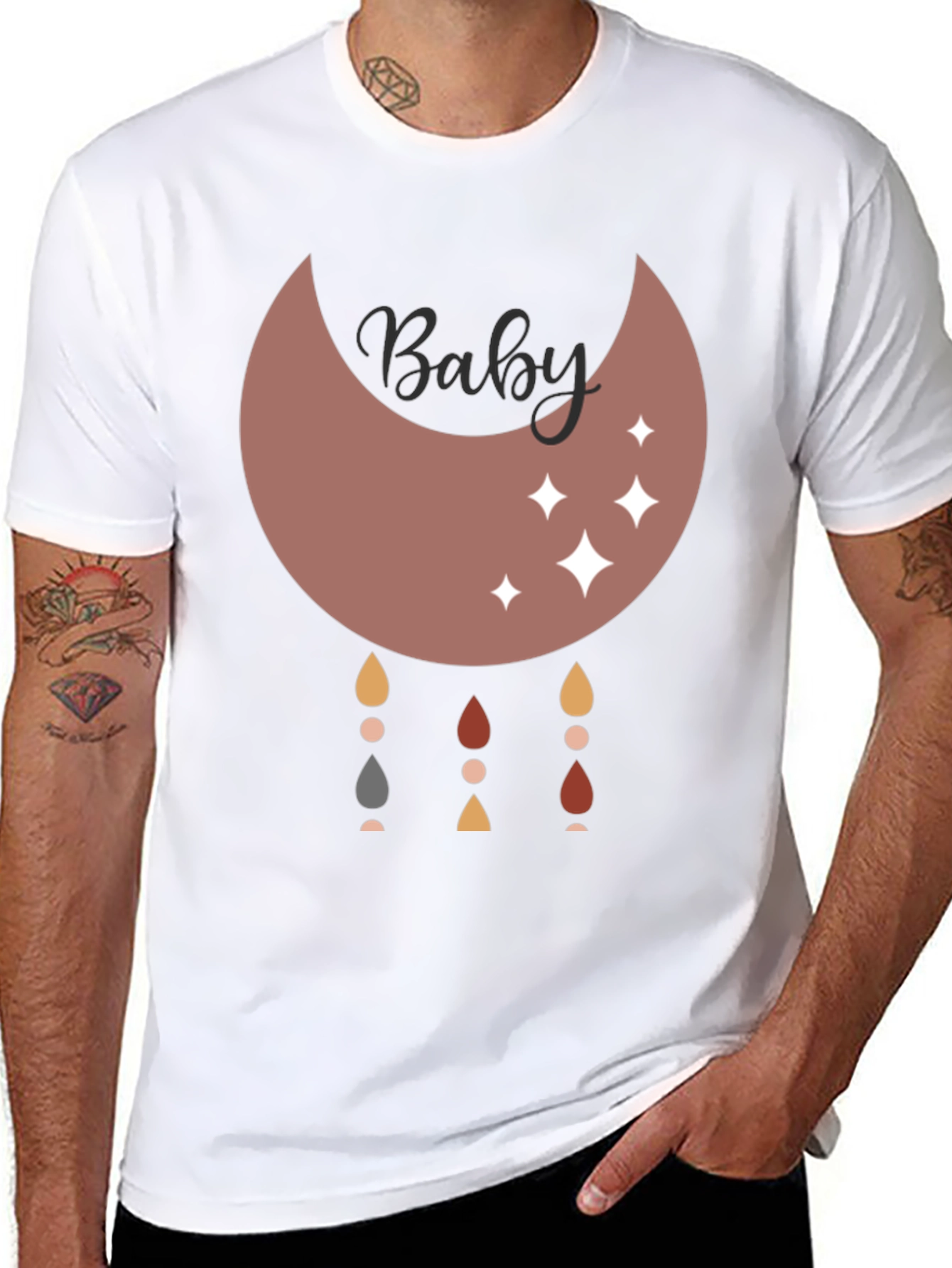 Boho Baby Moon T-Shirt