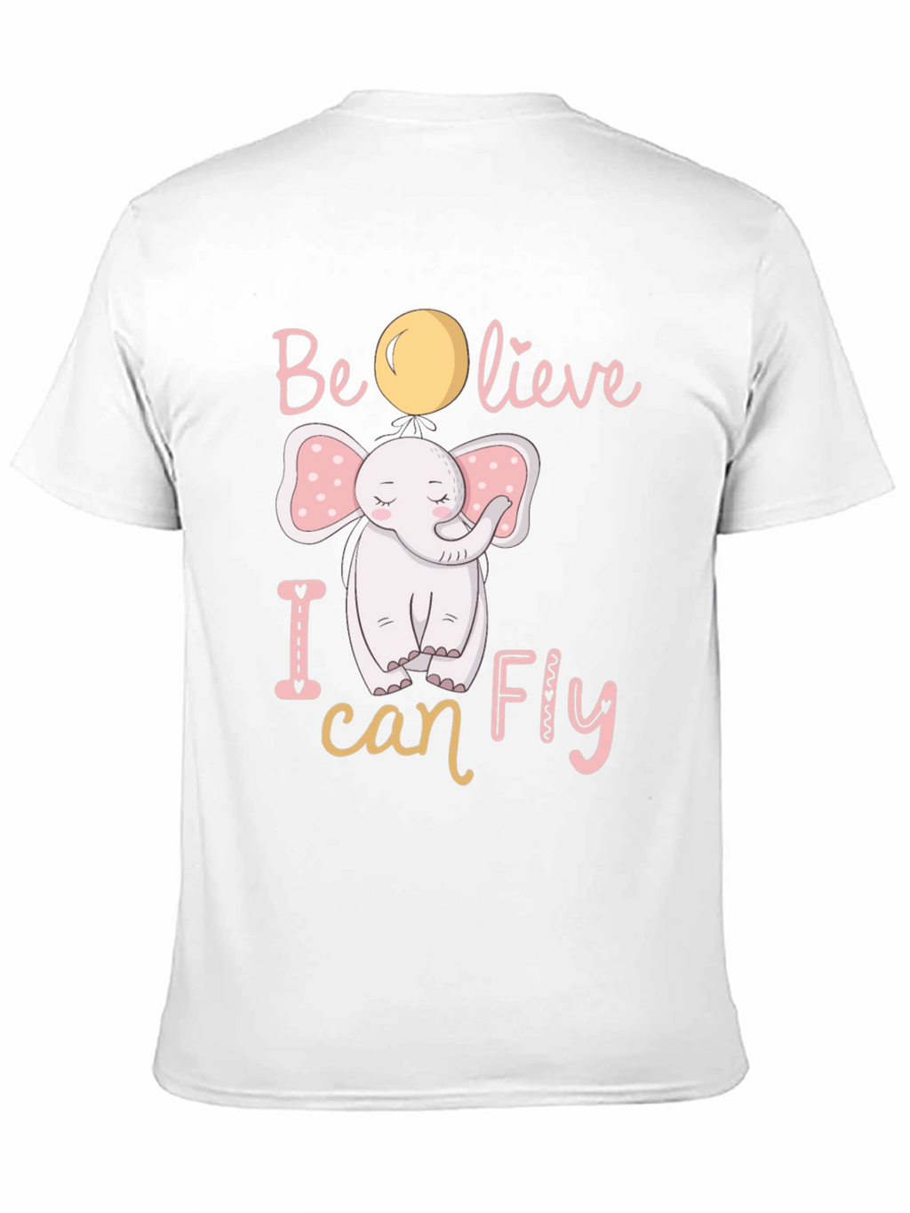 Believe I Can Fly Elephant Graphic Tee